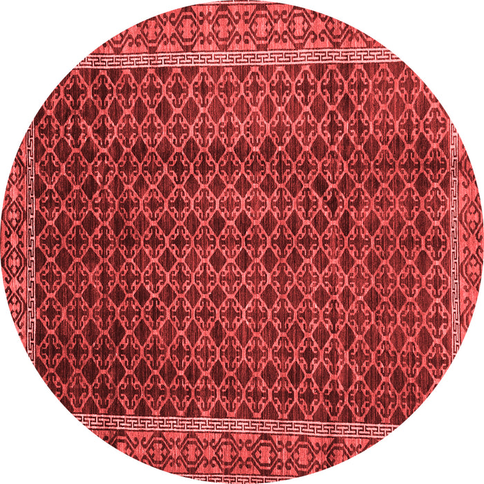 Machine Washable Southwestern Red Country Rug, wshabs300red