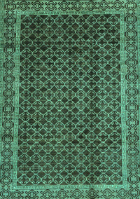 Southwestern Turquoise Country Rug, abs300turq