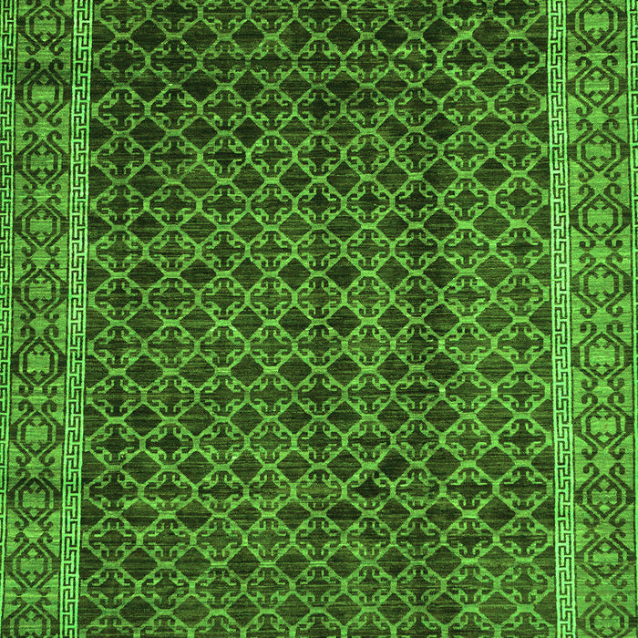 Southwestern Green Country Rug, abs300grn