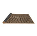 Sideview of Abstract Bakers Brown Southwestern Rug, abs301