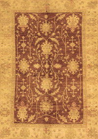 Abstract Brown Modern Rug, abs3010brn