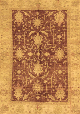 Abstract Brown Modern Rug, abs3010brn