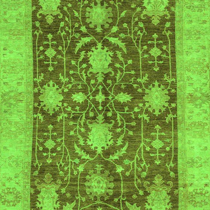Abstract Green Modern Rug, abs3010grn
