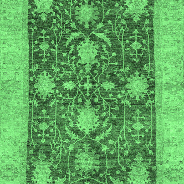 Abstract Emerald Green Modern Rug, abs3010emgrn