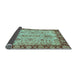 Sideview of Oriental Light Blue Traditional Rug, abs3011lblu