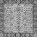 Square Oriental Gray Traditional Rug, abs3011gry