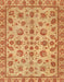 Abstract Orange Modern Rug, abs3012