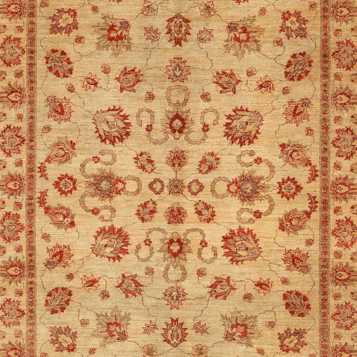 Machine Washable Abstract Orange Rug, wshabs3012