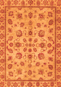 Abstract Orange Modern Rug, abs3012org