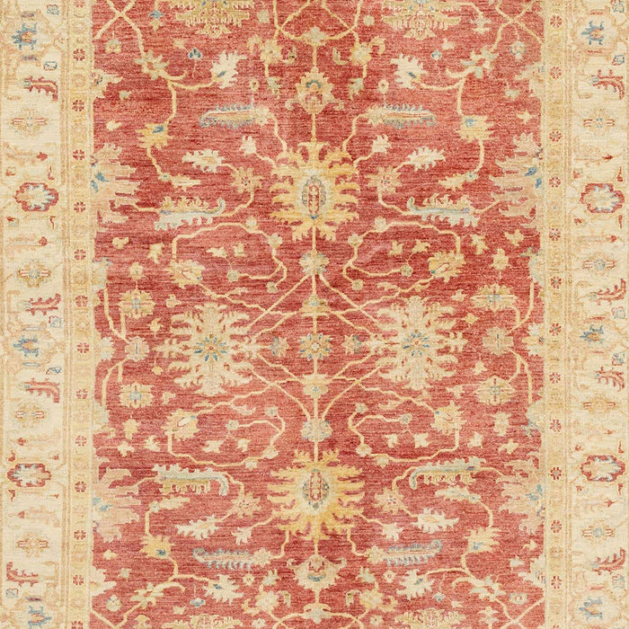 Machine Washable Abstract Bright Orange Rug, wshabs3013