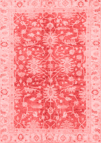 Abstract Red Modern Rug, abs3013red