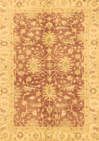 Abstract Brown Modern Rug, abs3013brn