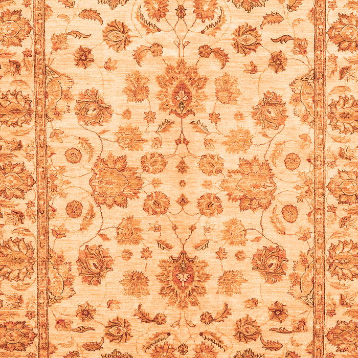 Oriental Orange Traditional Rug, abs3014org
