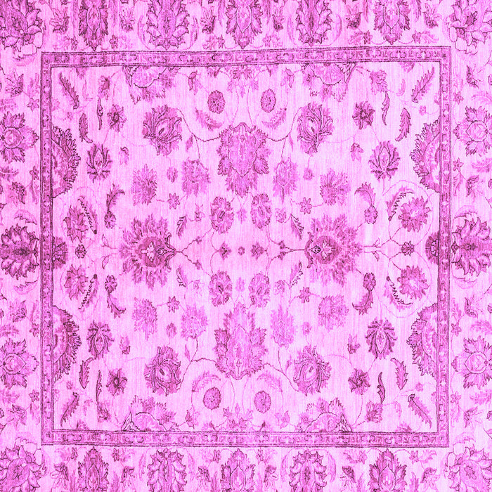 Square Machine Washable Oriental Purple Traditional Area Rugs, wshabs3014pur