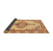 Sideview of Abstract Orange Modern Rug, abs3015