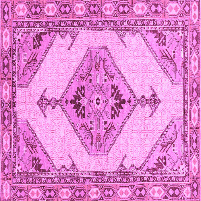 Square Machine Washable Abstract Purple Modern Area Rugs, wshabs3015pur