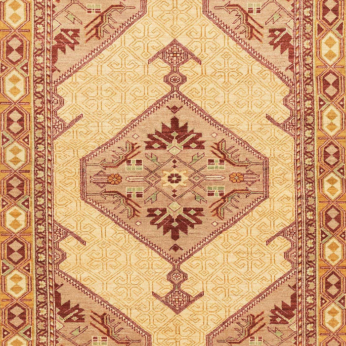Abstract Orange Modern Rug, abs3015