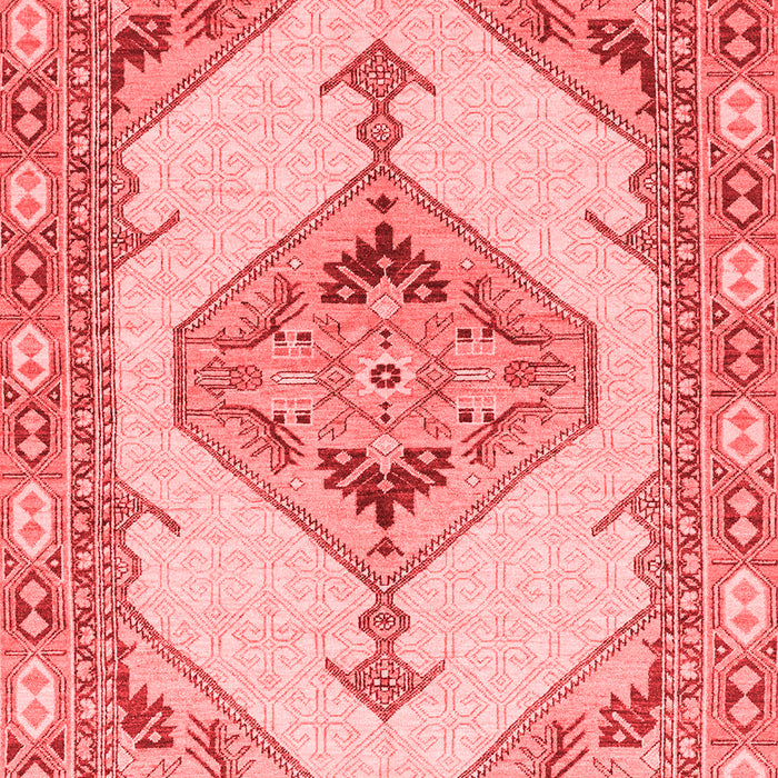 Abstract Red Modern Area Rugs