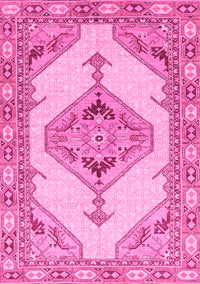 Abstract Pink Modern Rug, abs3015pnk