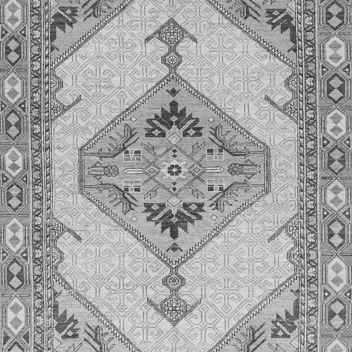 Abstract Gray Modern Rug, abs3015gry