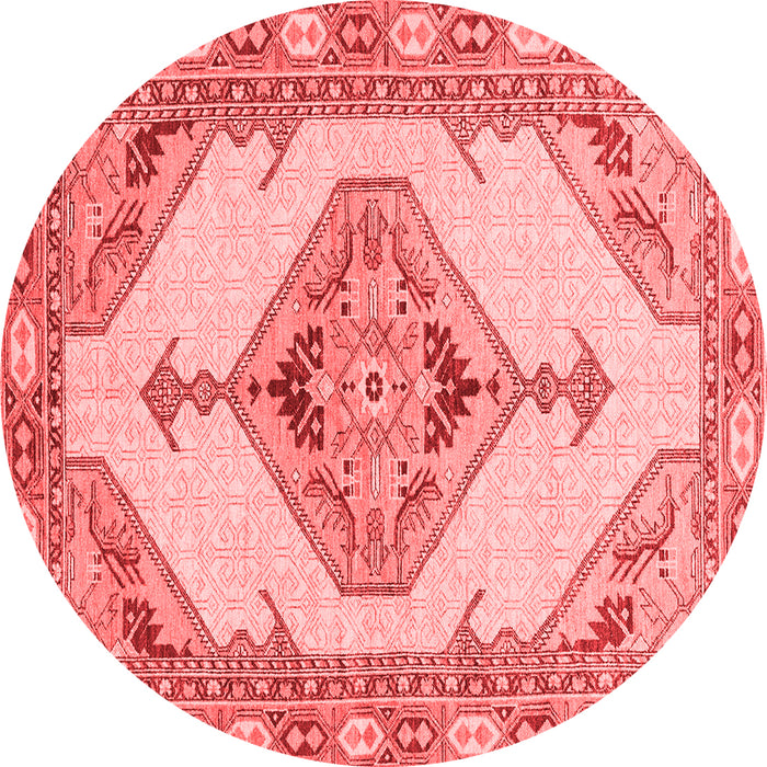 Machine Washable Abstract Red Modern Rug, wshabs3015red