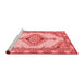 Modern Red Washable Rugs