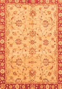 Oriental Orange Traditional Rug, abs3016org