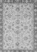 Machine Washable Oriental Gray Traditional Rug, wshabs3016gry