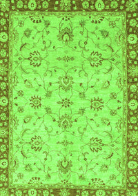 Oriental Green Traditional Rug, abs3016grn