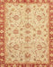 Abstract Orange Oriental Rug, abs3016