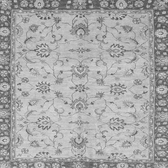 Square Oriental Gray Traditional Rug, abs3016gry