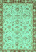 Oriental Turquoise Traditional Rug, abs3016turq