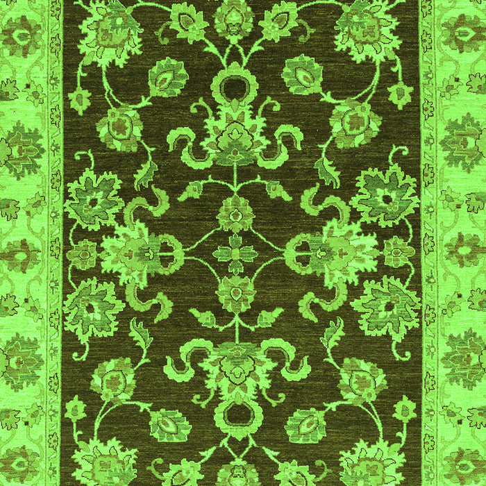 Oriental Green Traditional Rug, abs3017grn