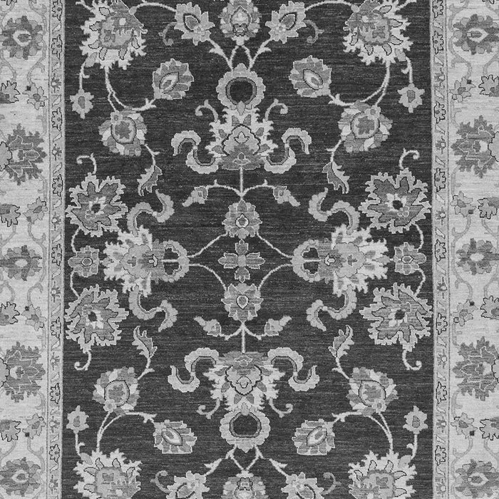 Machine Washable Oriental Gray Traditional Rug, wshabs3017gry