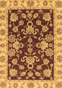 Oriental Brown Traditional Rug, abs3017brn