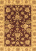 Oriental Brown Traditional Rug, abs3017brn