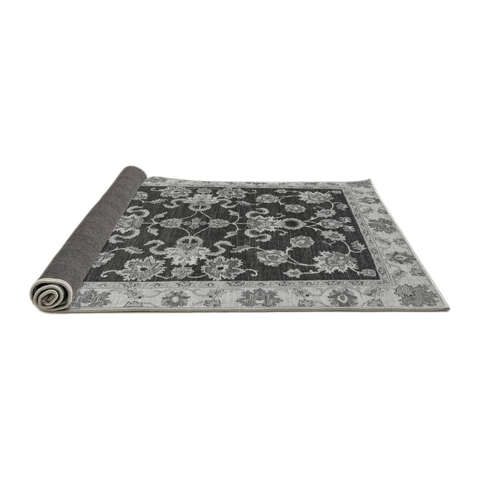 Sideview of Oriental Gray Traditional Rug, abs3017gry
