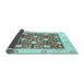 Sideview of Oriental Light Blue Traditional Rug, abs3018lblu