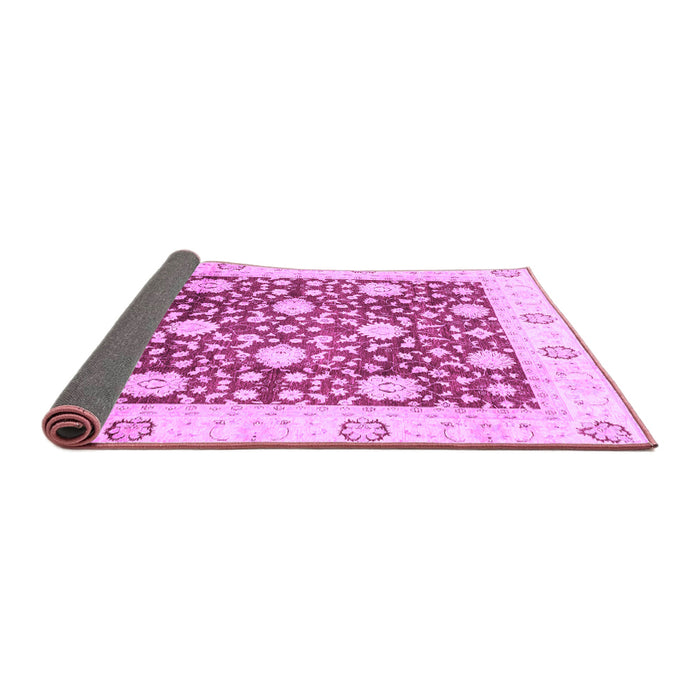 Sideview of Oriental Purple Traditional Rug, abs3018pur
