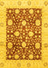 Oriental Yellow Traditional Rug, abs3018yw