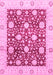 Oriental Pink Traditional Rug, abs3018pnk