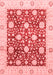 Oriental Red Traditional Area Rugs