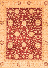 Oriental Orange Traditional Rug, abs3018org