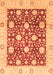 Oriental Orange Traditional Rug, abs3018org