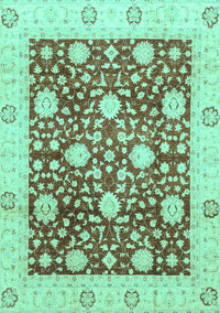 Oriental Turquoise Traditional Rug, abs3018turq