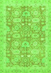 Abstract Green Modern Rug, abs3019grn