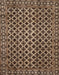 Abstract Bakers Brown Southwestern Rug, abs301