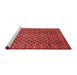 Country Red Washable Rugs