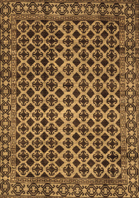 Southwestern Brown Country Rug, abs301brn