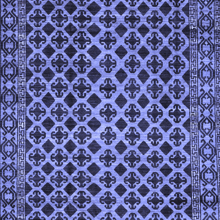 Southwestern Blue Country Rug, abs301blu